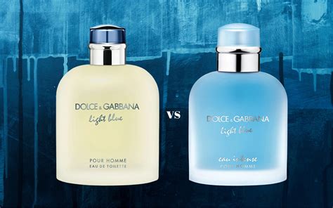 dolce and gabbana light blue intense vs original|dolce light blue intense women.